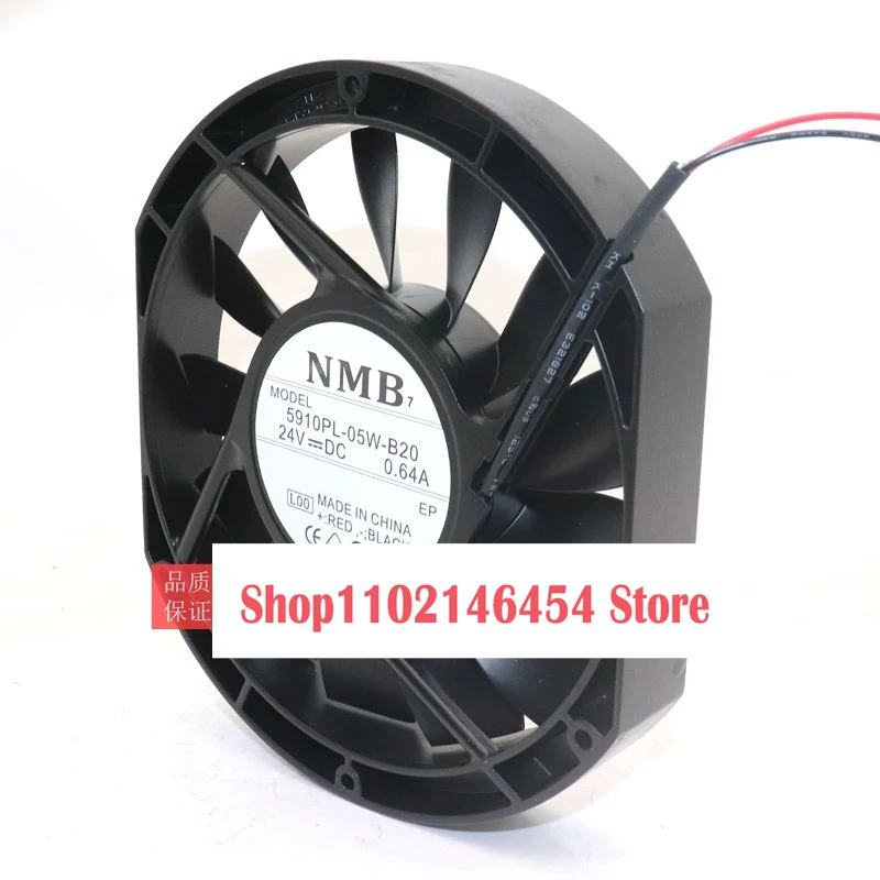 NMB 5910PL-05W-B20 L00 24V 0.58A 172x150x25mm 2선 알루미늄프레임 DC 팬1PC