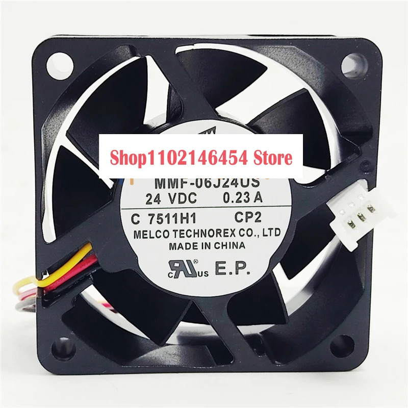 MMF-06J24US DC 24V 0.23A 3선 서버 냉각팬1개