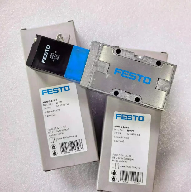 FESTO솔레노이드 밸브 MVH-5-1 8-B 19779 4-B 19701