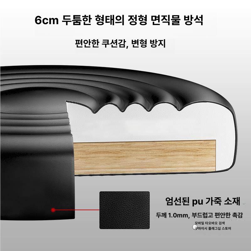 등받이없는 회전 의자 화장대 미용실 사무실 네일 진료 회전의자 소형 작업 마트 받침대 - 상세 이미지 3