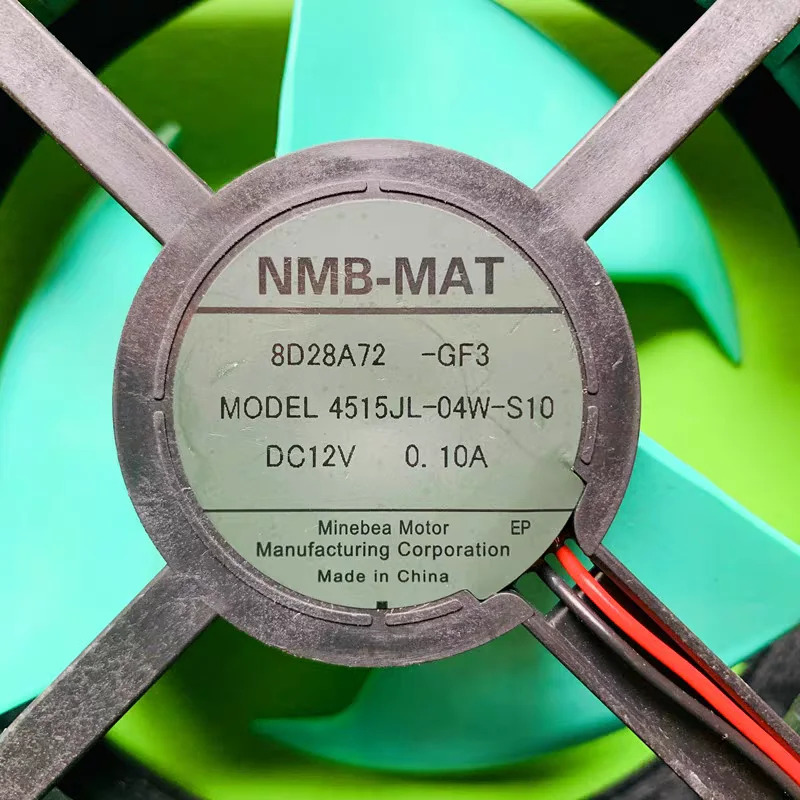 NMB-MAT 4515JL-04W-S10 GF3 DC 12V 0.10A 113x11m 2선식 냉각팬1개