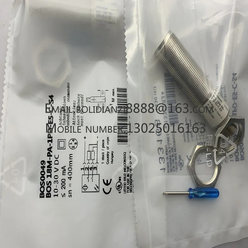 BOS0080 BOS 18M-PU-1PD-SA5-C 12M-PS-ID10-02 BOS01J8 18M-PUV-RD30-S4 신품 원본 스위치 센서
