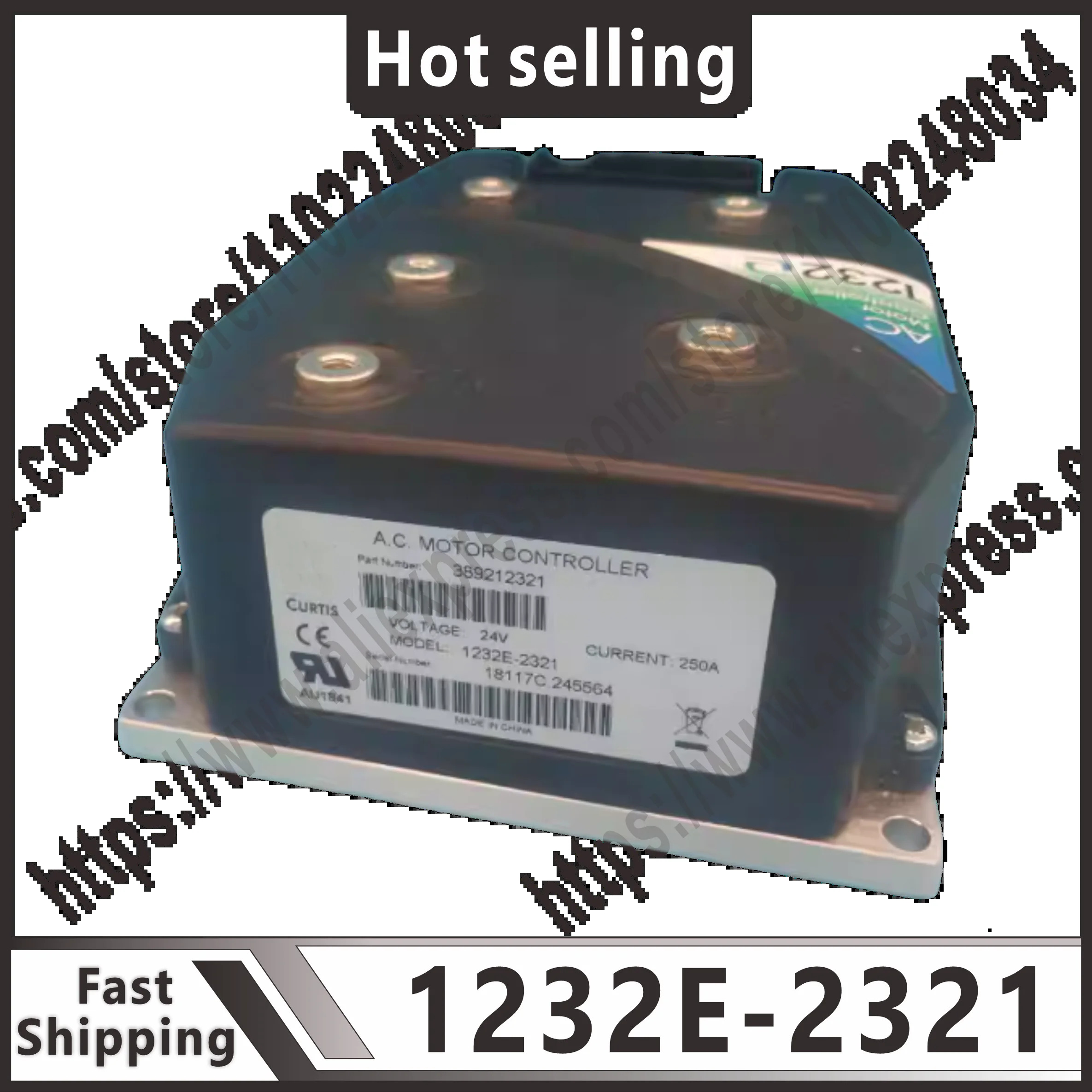 1232E-2321 1232E-5321 24V 48V 180A 250A AC 모터 속도 컨트롤러 자재 취급 트럭