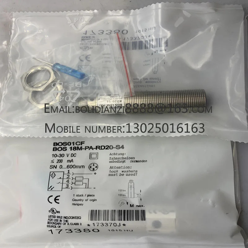 BOS01CE BOS 18M-PA-PR20-S4 18M-PA-RH22-S4 신품 원본 스위치 센서