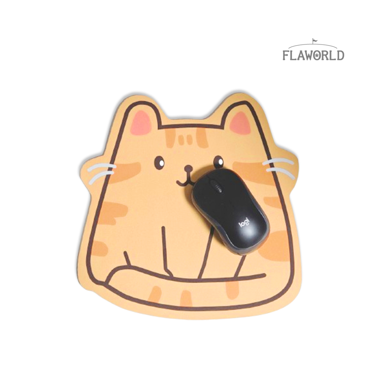 고양이 마우스 패드 - 귀여운 동물 게이밍 - 상품 이미지