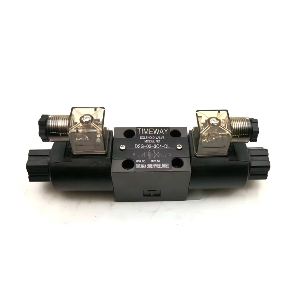 DSG 유압 밸브 DSG-02-3C4-DL 솔레노이드 DC24V AC220V 방향 제어