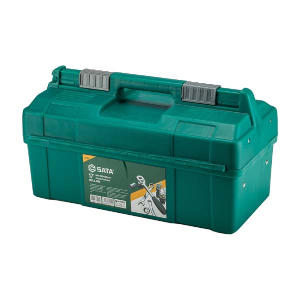 사타 SATA 3단 트레이 플라스틱 공구박스 450mm 95166 이동식 공구보관함 - 상세 이미지 4