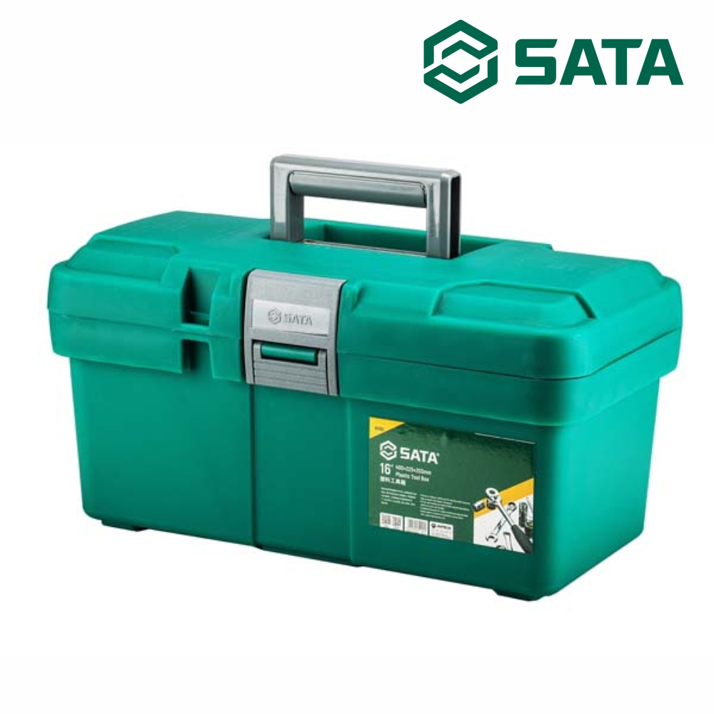 사타 SATA 플라스틱 공구박스 400mm 95162 이동식 공구보관함 - 상품 이미지