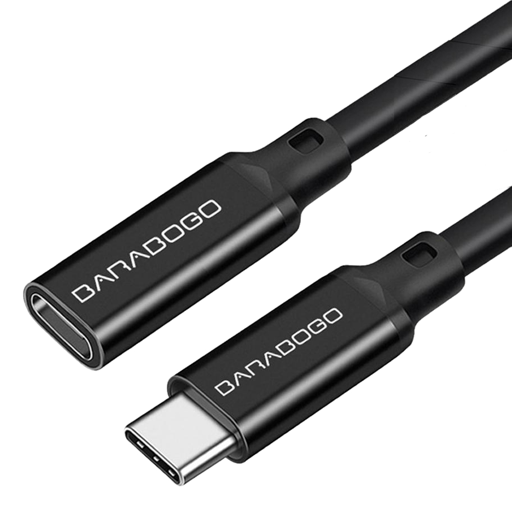 바라보고 USB3.2 Gen2 C타입 연장케이블 20Gbps 블랙, 1개, 3m - 상세 이미지 3