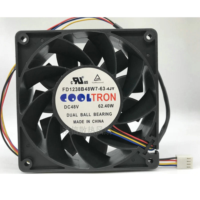 FD1238B48W7-63-4JY DC48V 62.40W 12038 냉각팬