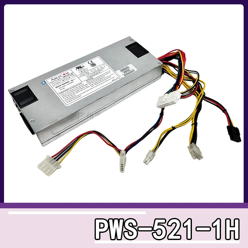 ABLECOM1U PWS-521-1H 520W 1U 100-240V 50-60Hz 7-3A 서버 전원공급장치 데스크탑