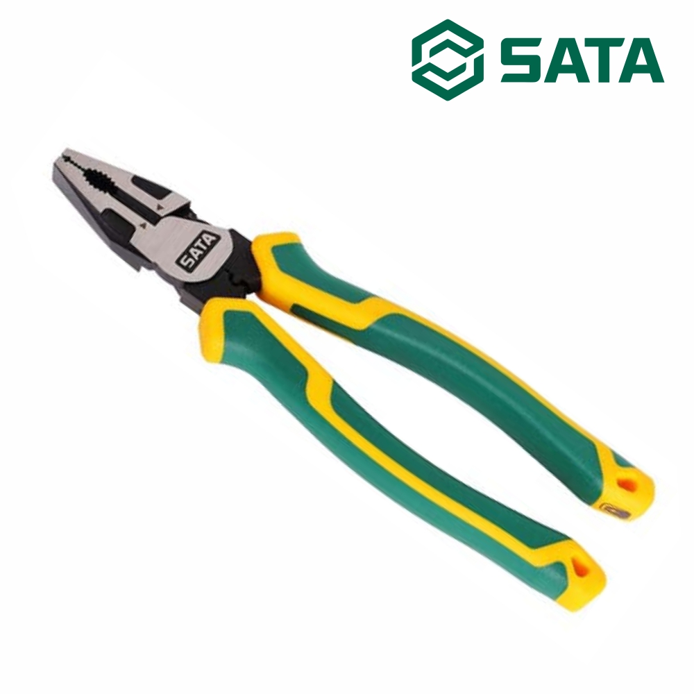 사타 SATA 프리미엄 펜치 200mm(8인치) ST70323D 크롬 바나듐 강철 뺀찌 - 상품 이미지