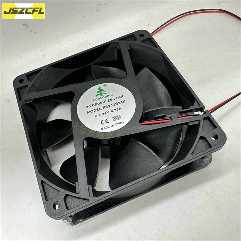 FONSONING FSY13B24H DC 24V 0.25A mm 2선식 냉각팬1개