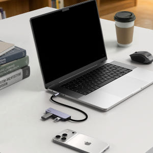 USB C타입 4포트 5Gbps 멀티 허브 BH210 개봉기 | 실사용 후기 - 상품 이미지 3