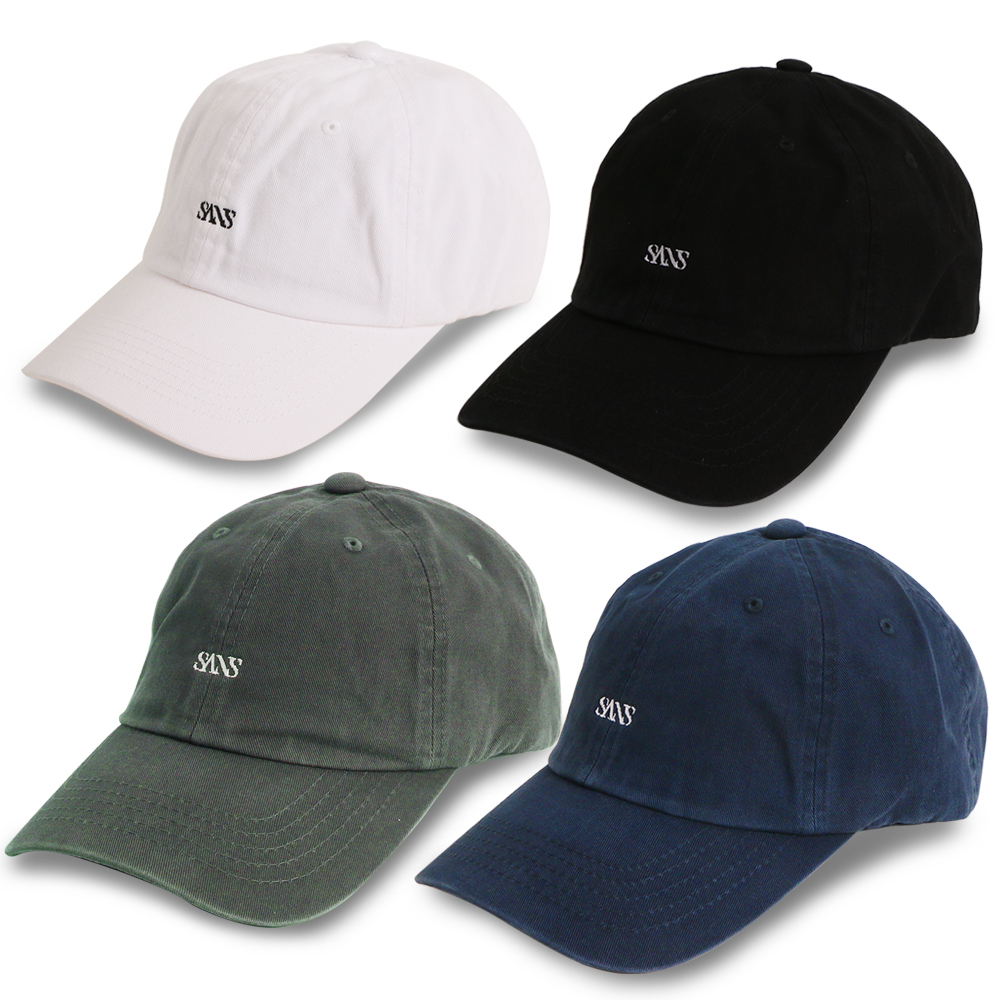 SANS 워싱 볼캡 깊은 캡 모자 커스텀사이즈 [4SIZE 야구 빅사이즈 큰 남자 여자 커플 머리 큰 사람 CAP] - 상품 이미지