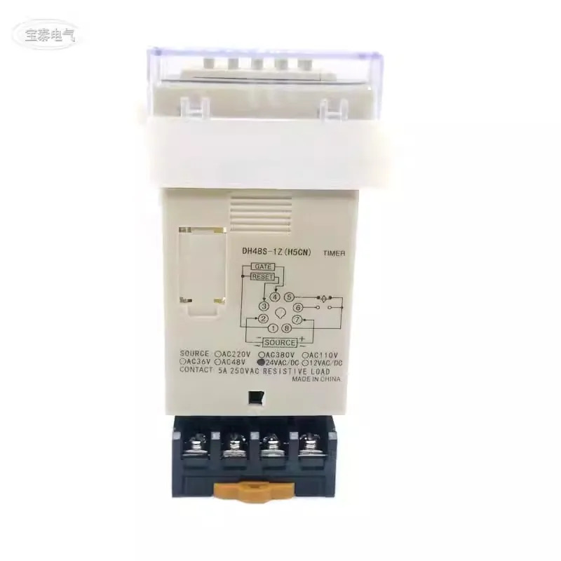 디지털 디스플레이 시릴레이 DH48S-S 1Z 2Z 순환 제어 지연 장치 220-24-12-3800