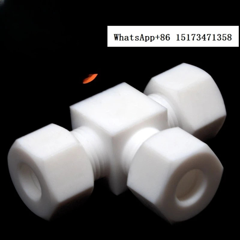 PTFE 티 조인트 튜브 PFA 유리관 석영관 카드 슬리브