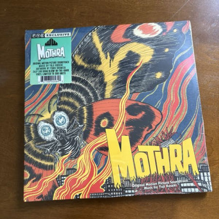 UnKnown [해외](수입 LP) YUJI KOSEKI Mothra GLOW IN THE DARK vinyl soundtrack SEALED NEW limited to 300