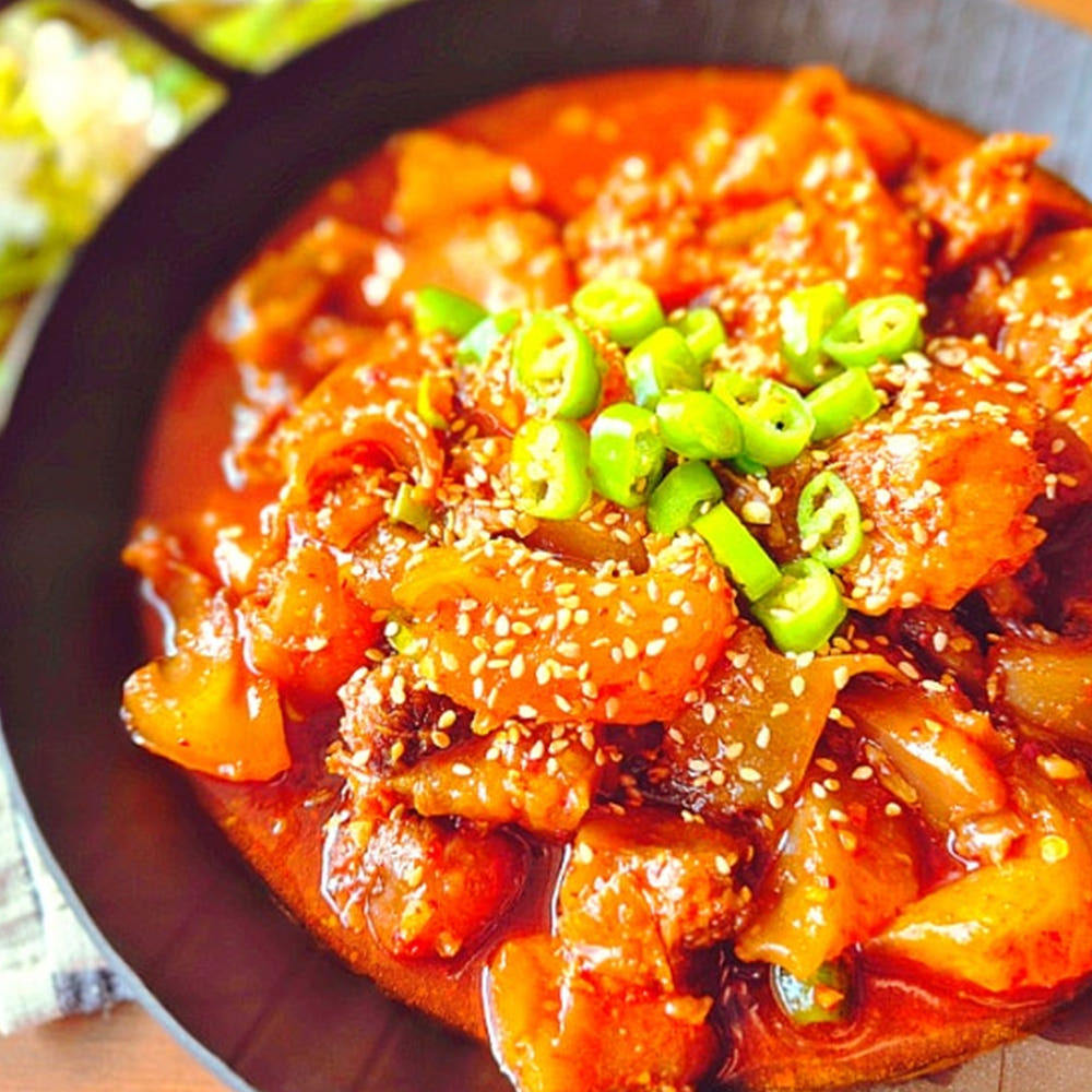 스지듬뿍 매콤 스지찜 500g 2인분 쫀득한 콜라겐 식감 술안주 식사용 - 상세 이미지 2