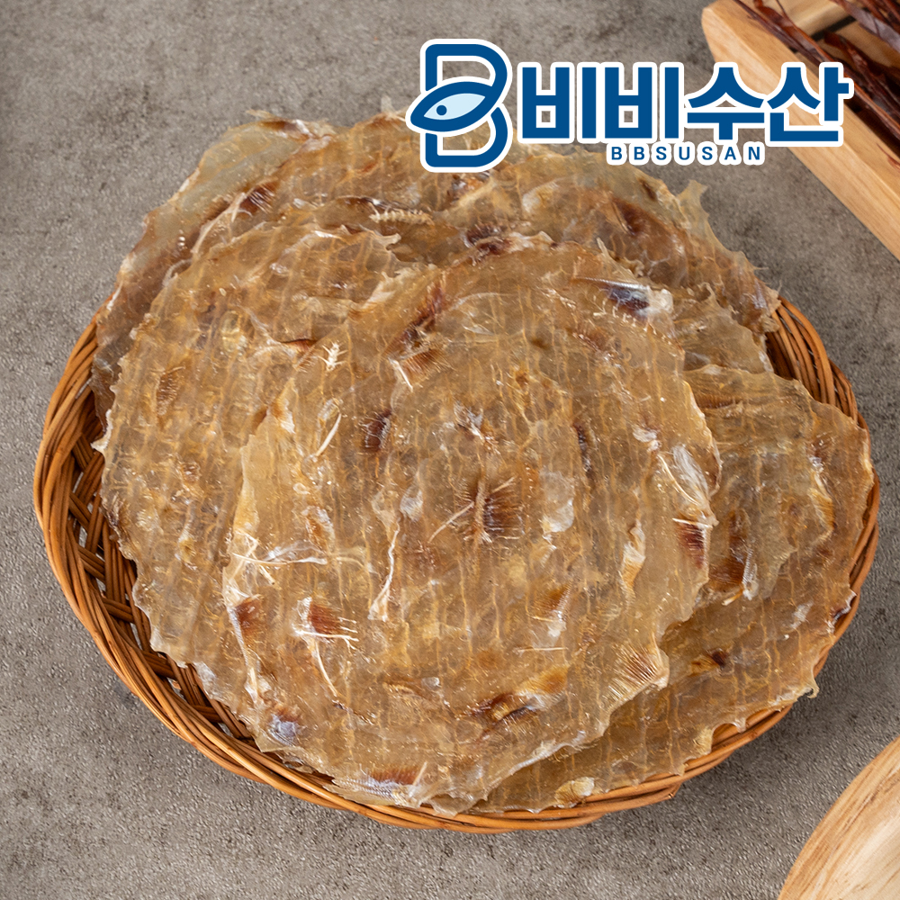 비비수산 프리미엄 참쥐포 300g 쥐포 쥐치포 허니버터 주전부리 - 상품 이미지