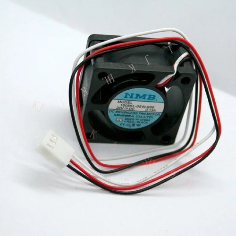 NMB-MAT 1608KL-05W-B69 DC 24V 0.13A 냉각팬 404020mm 브러시리스 팬 모터