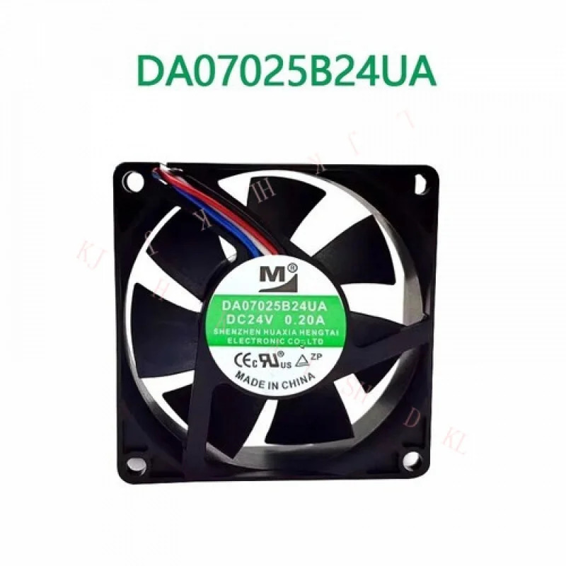 N FOR DA07025B24UA DC24V 0.20A 70x70x25MM 4선 냉각팬