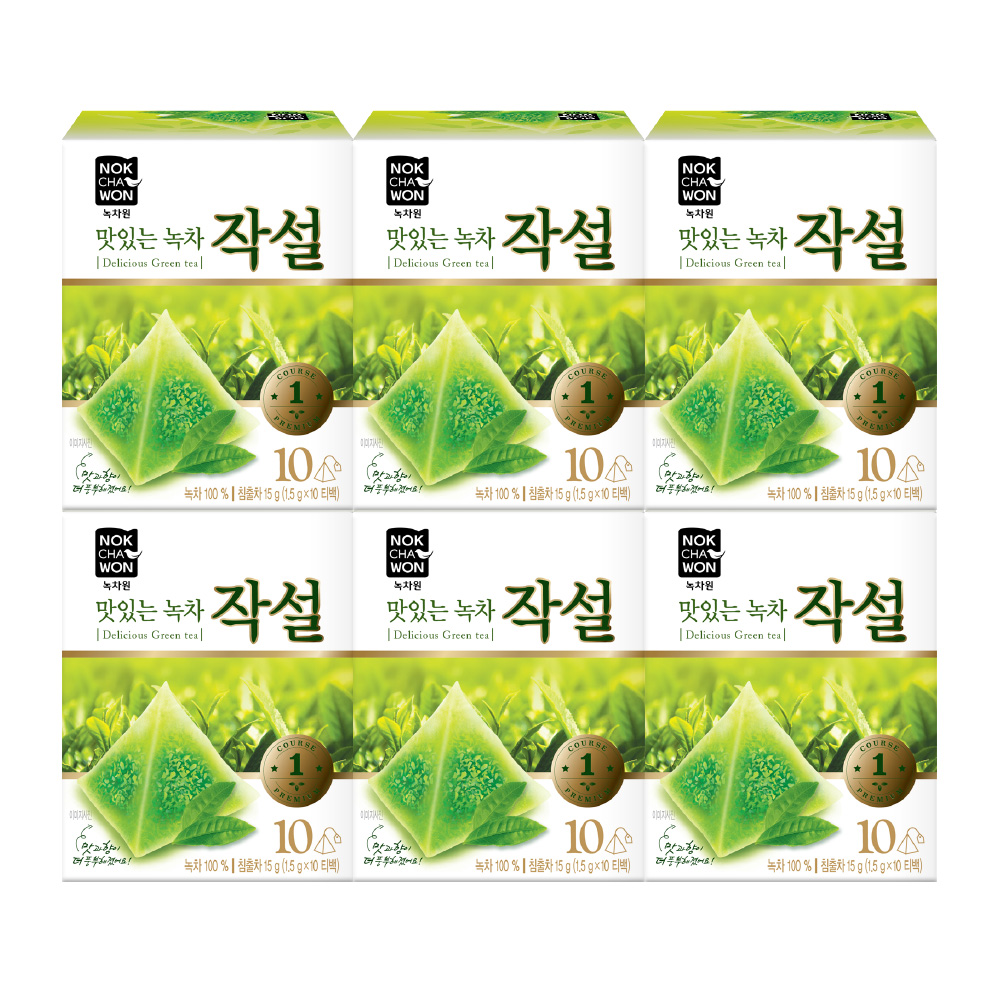 녹차원 맛있는녹차작설 10개입, 6개 - 상품 이미지