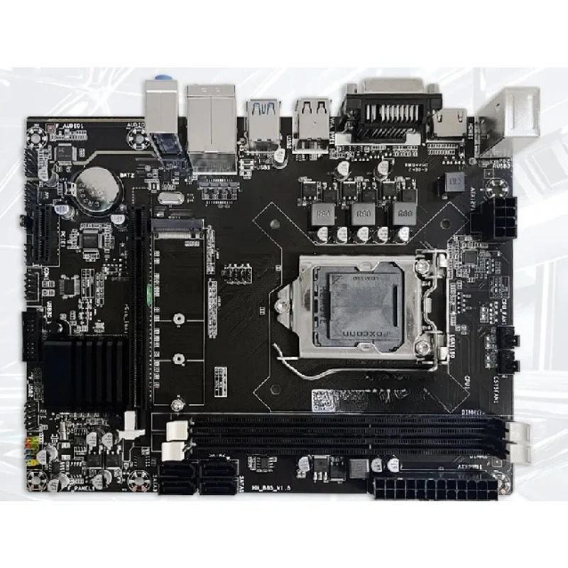 B85 컴퓨터 DDR3 메인보드 1150핀 M.2 인터페이스 HDMI 지원 I3 I5 듀얼 코어 쿼드 CPU 세트 부품