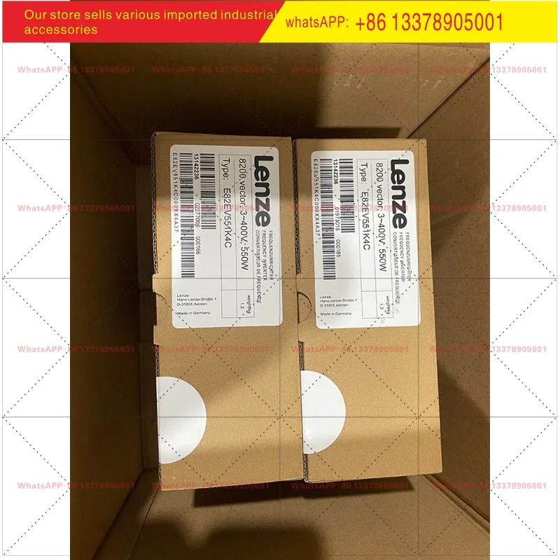 오리지널 Lenz 8200 인버터 E82EV751K2C200 E82EV751K2C E82EV751-2C