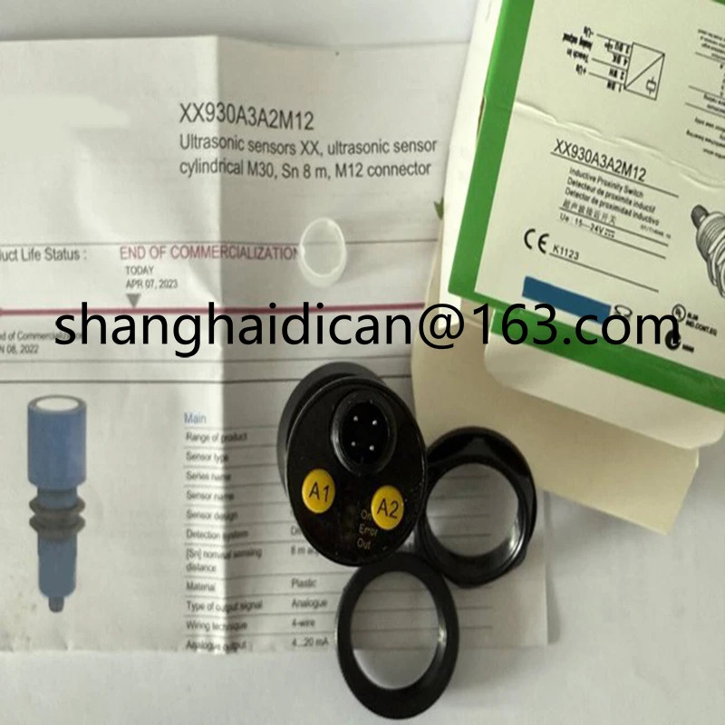 XX218A3PHM12 XX930A3A2M12 포장 초음파 거리 측정 센서