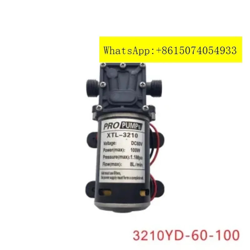 3210 고압 워터 펌프 고출력 전기 다이어프램 자체 프라이밍 100w 12V24V48V60V