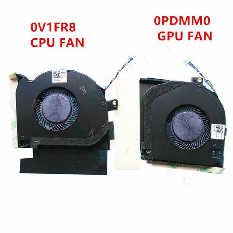 N 0PDMM0 델 에일리언웨어 M15 R1 CPUGPU 냉각팬 PDMM0 0V1FR8