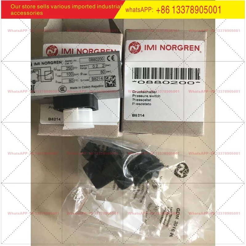 0880300 0880400 0882300 0880334 IMI NORGREN 압력 스위치