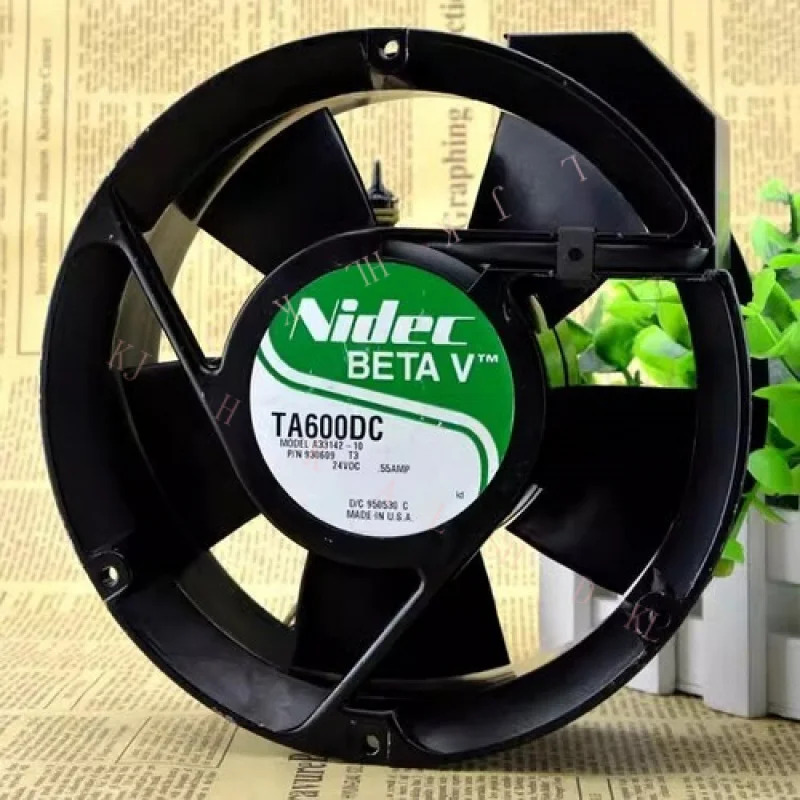 Nidec TA600DC A33142-10 24V 0.55A 17CM 170x50MM 인버터 냉각팬용