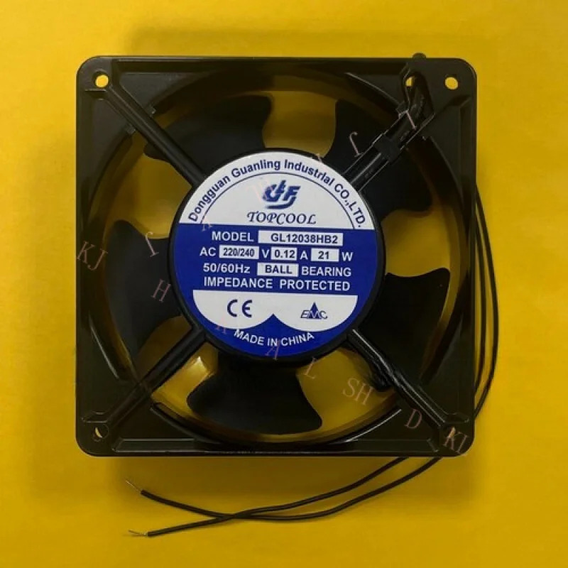N FOR TOPCOOL GL12038HB2 AC220/240V 0.12A 21W 12CM 냉각팬