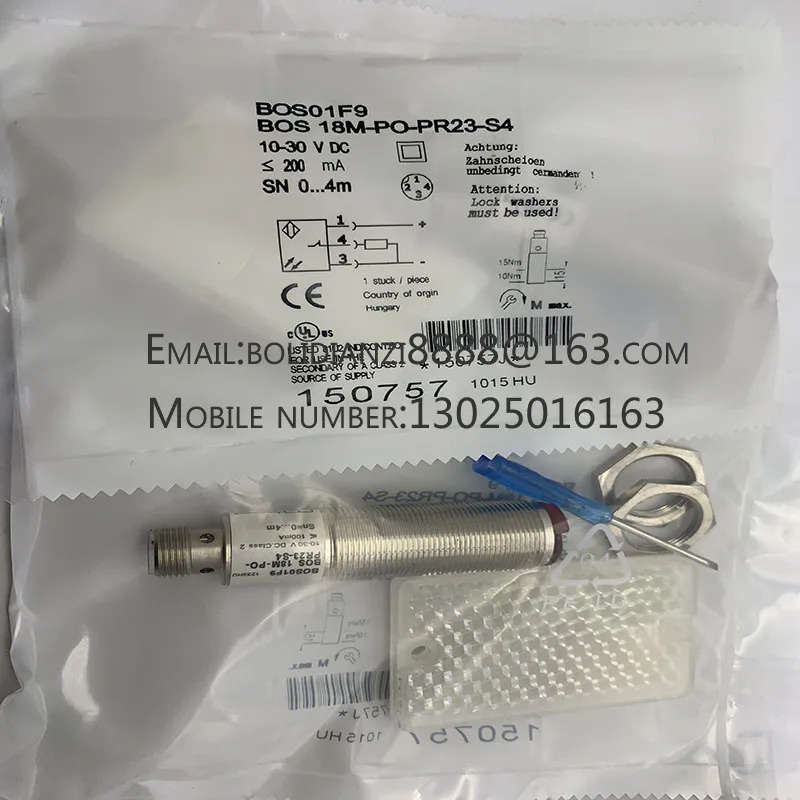 BOS 18M-PO-PR20-S4S 오리지널 스위치 센서