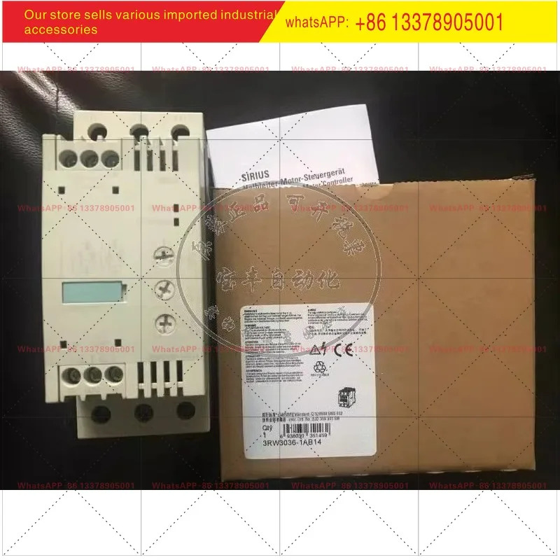 오리지널 소프트 스타터 3RW3035-1AB14 3RW3035-1AB04