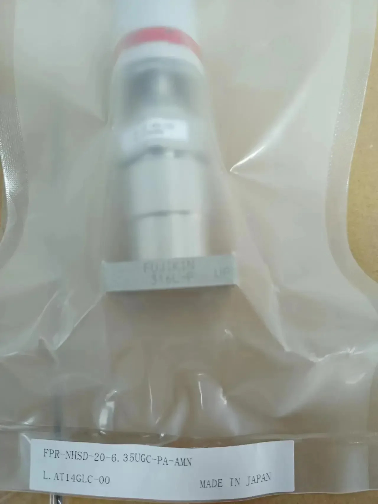 오리지널 공압 밸브 UGC FPR-NHSD-20-6.35UGC-PA-AM