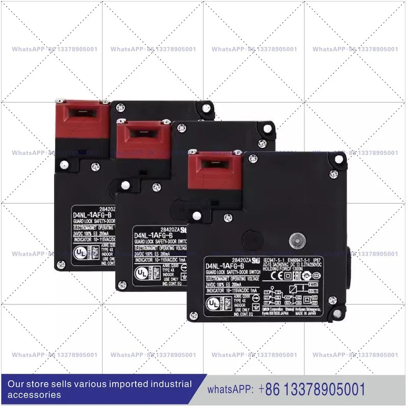 전자기 잠금 장치 안전 도어 스위치 D4NL-1AFA-B 2DFG 4AFA 1DFA 1HFG-BS 4CFA-B