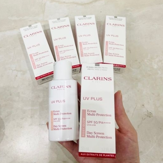 클라랑스 선크림 UV 플러스 안티 폴루션 자외선차단 피부보호 50ml - 상세 이미지 2