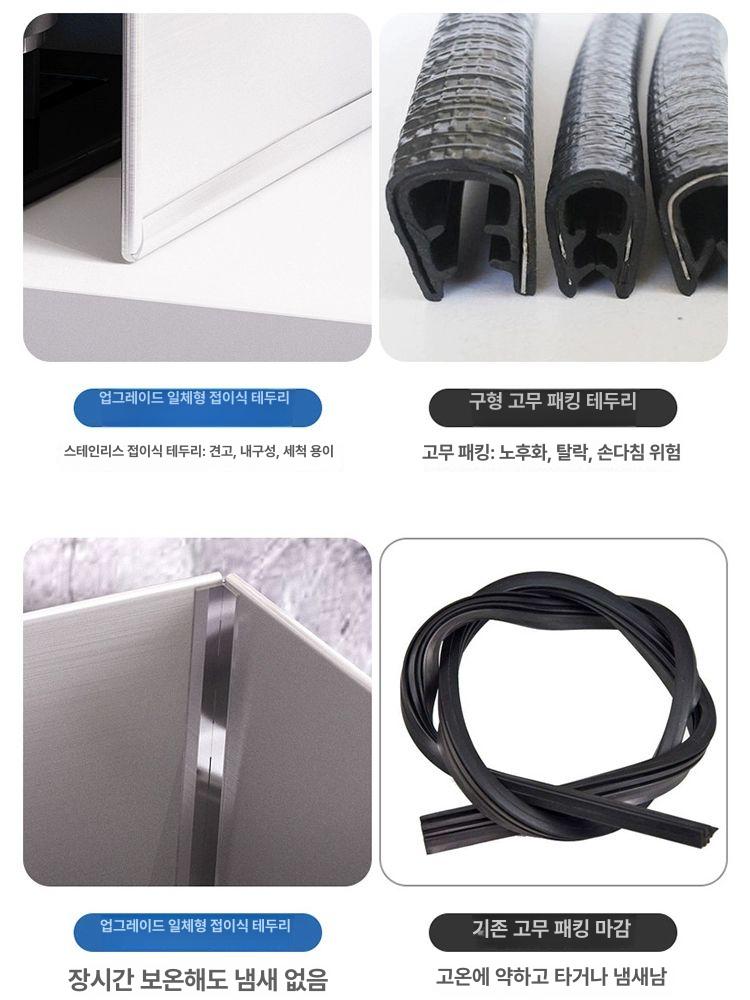 주방 방열판 스테인리스 기름튐방지 가스레인지 업소용 가리개 기름 열차단 가스렌지 방지 - 상세 이미지 3