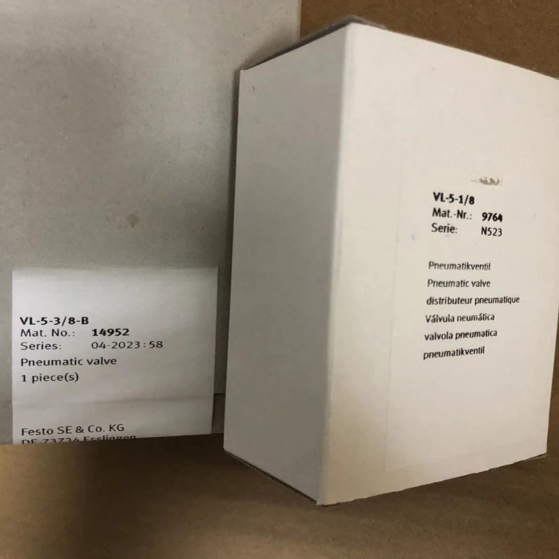 FESTO 밸브부품 VL - 5-1/8 1/4-1/2-3/8 -B9764 14294 9199 31000 14952