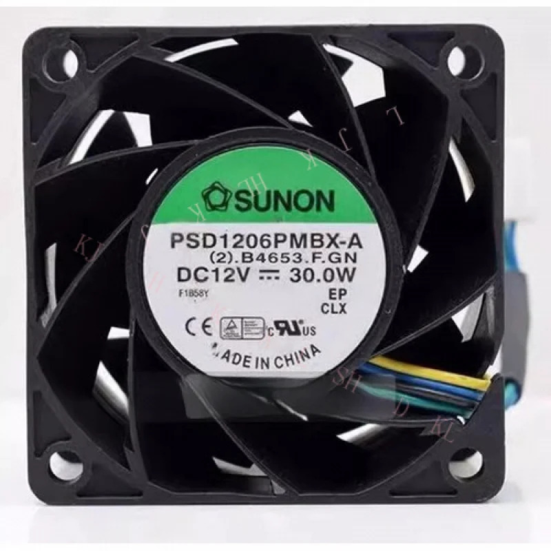 N FOR SUNON PSD1206PMBX-A 6038 DC12V 30W 6CM 4선 서버 냉각팬