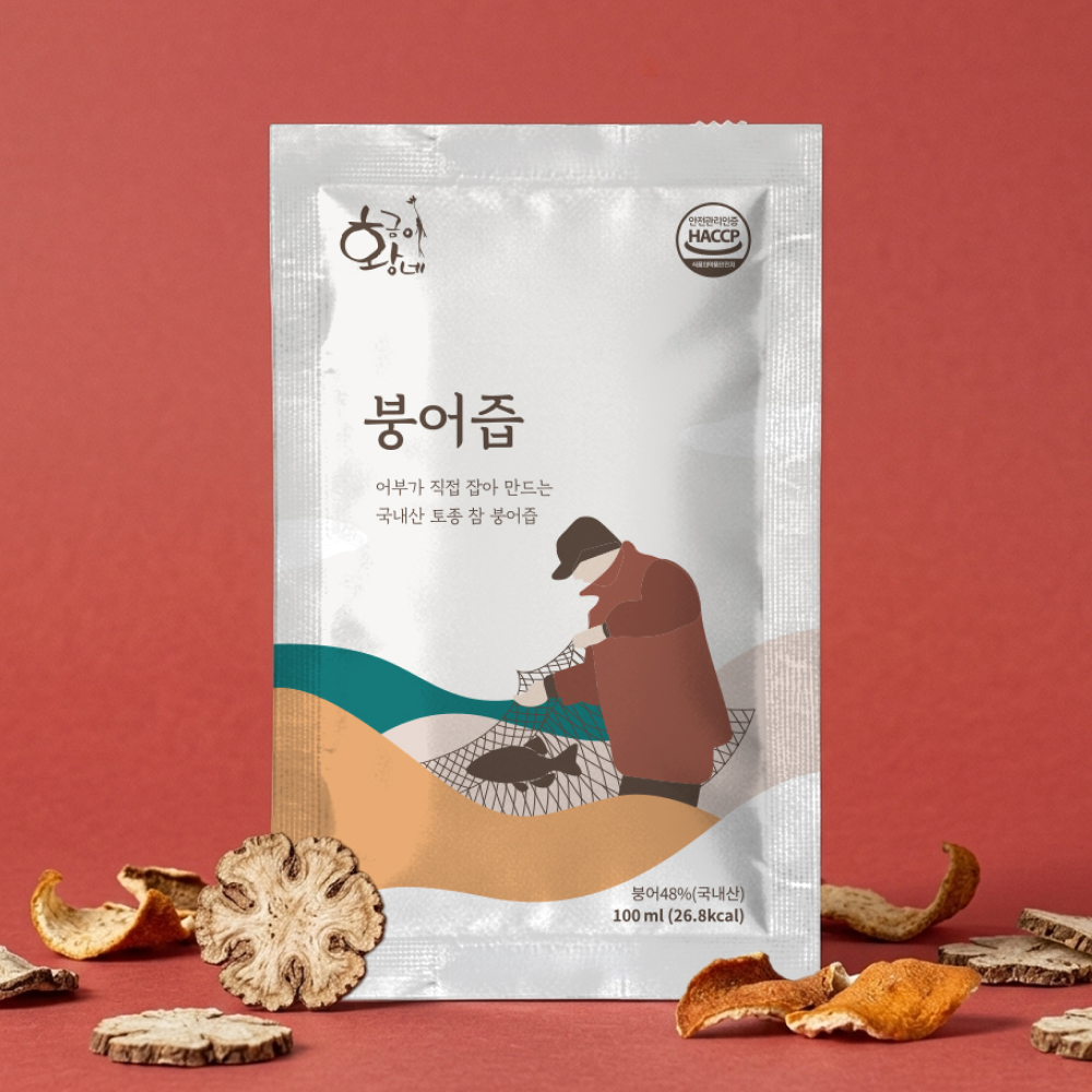 자연산 토종 붕어즙 100ml 30포 진액 엑기스 이미지 2