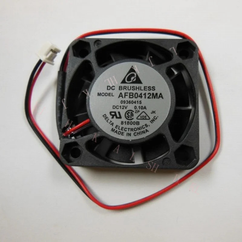 N  신품 델타 AFB0412MA / 09360415 12V DC 팬/블로워/칩셋 2핀 40mmx40mmx10mm
