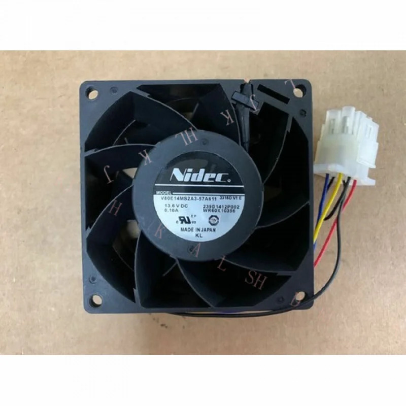NIDEC DC13.6V V80E14MS2A7A611 0.16A 239D1412P002 GE WR60X10356 팬 Z88N