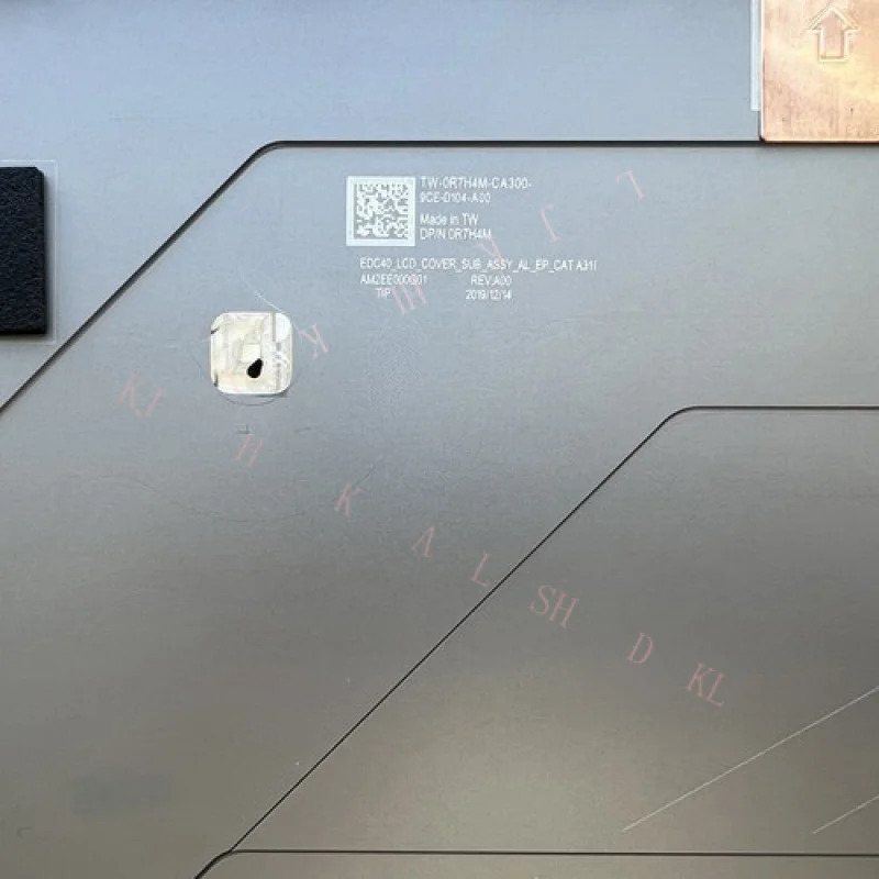 델 래티튜드 7400 E7400 0W4WDW W4WDWNN LCD 후면 커버 단 케이스