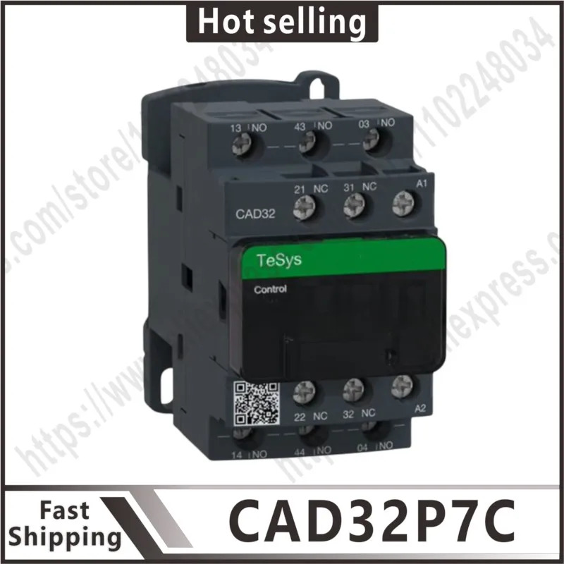 CAD32P7 CAD32P7C TeSys D 제어 계전기 -3상시 열림2 상시 닫힘 -690V -230V AC 표준 코일