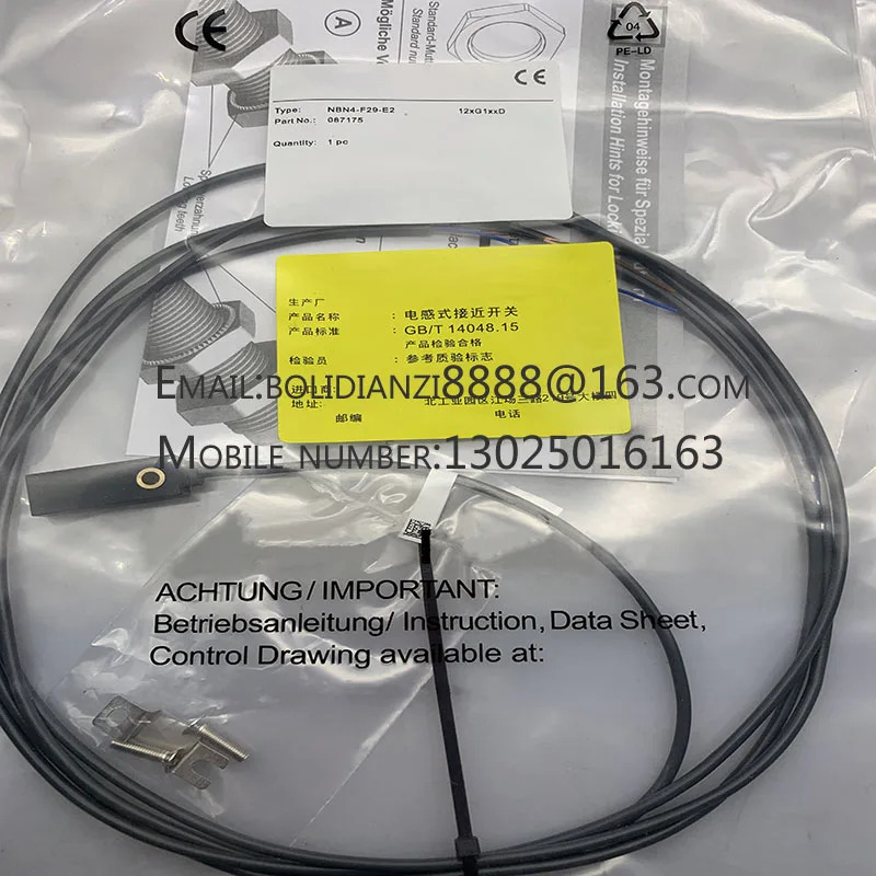 NBN4-F29-E2-Y295466 오리지널 스위치 센서