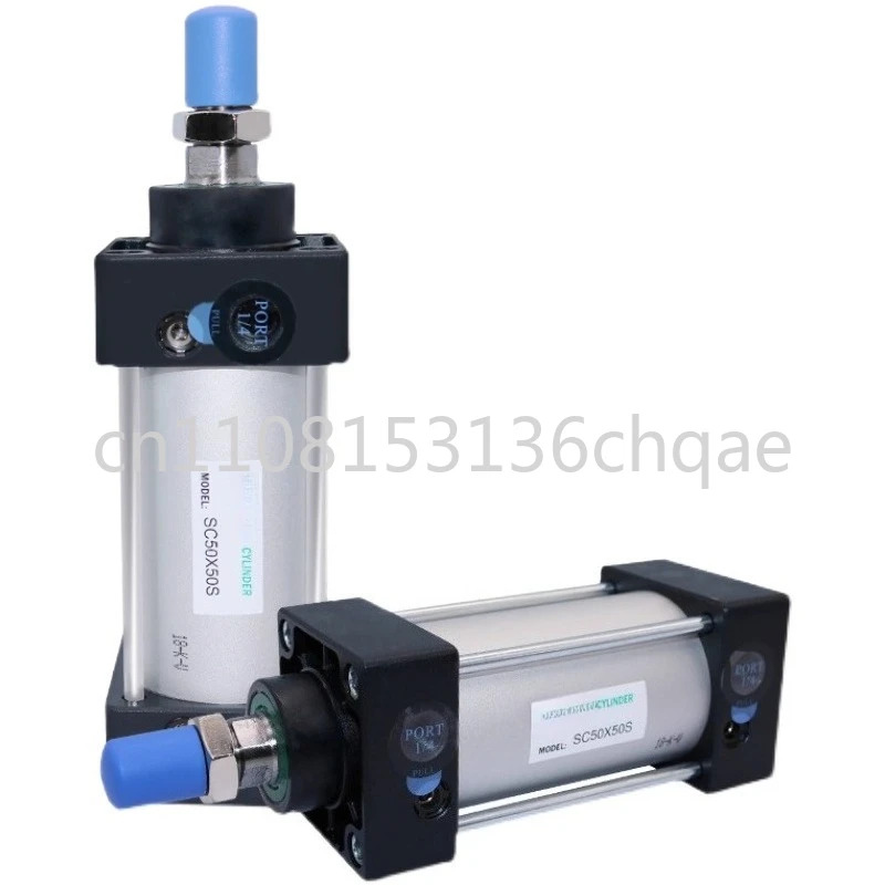표준 실린더 고추력 공압 SC200X25/ X50/ X75/ X100/ X150/ X200/ X300/ X600/ X1000